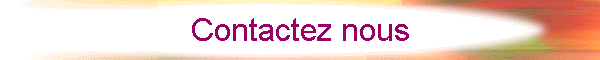 Contactez nous