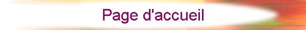 Page d'accueil